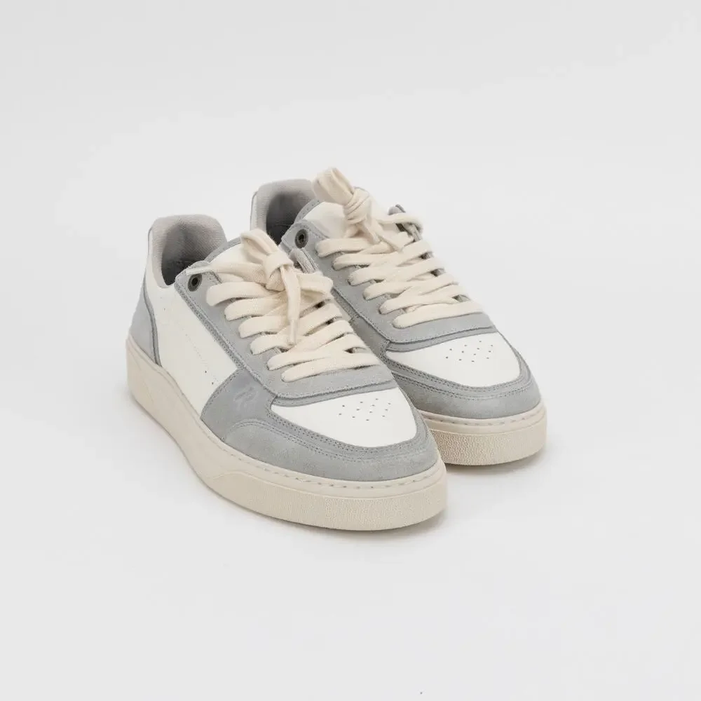 Represent Men Initial Low Top Sneakers Gray/White Size 10.5 US/ 43.5 EU